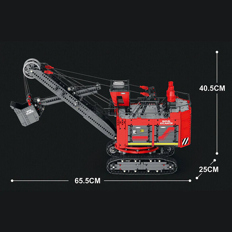 REMOTE CONTROLLED ROPE SHOVEL (2969 PCS)