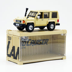 Toyota Land Cruiser | Officially Licensed Off-Road Legend | Container Display Case (536 PCS)