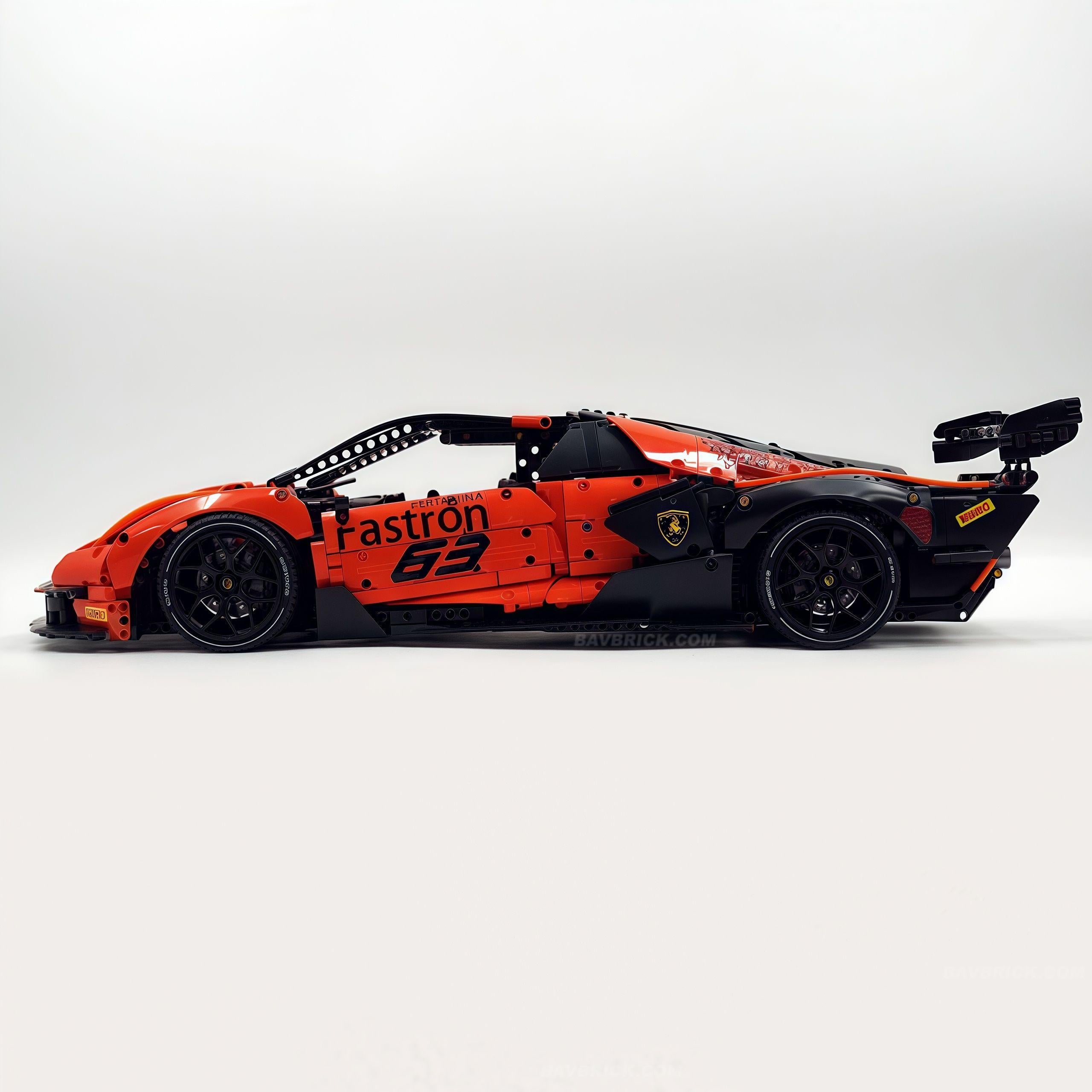 1: 8 The Ultimate Lamborghini Essenza SCV12, Sports Red Limited Edition (4100+PCS)