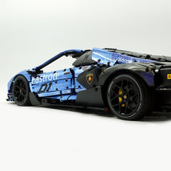 1: 8 The Ultimate Lamborghini Essenza SCV12, Mirror Blue Plated Limited Edition (4100+PCS)