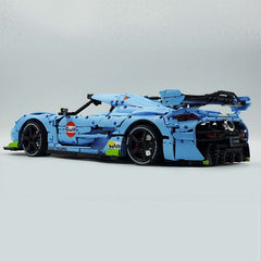 1: 8 Gulf Blue Koenigsegg JESKO, Custom Gulf Blue Limited Edition(4346 PCS)