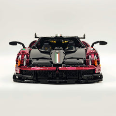 1: 8 Pagani Huayra BC Mirror Electroplating Customized Ultimate Edition (4708 Pcs)