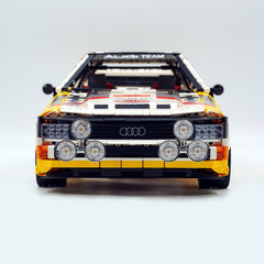 1: 8 Audi Rally Quattro S1 Group B 1984, Genuine Authorization (3887+Pcs)