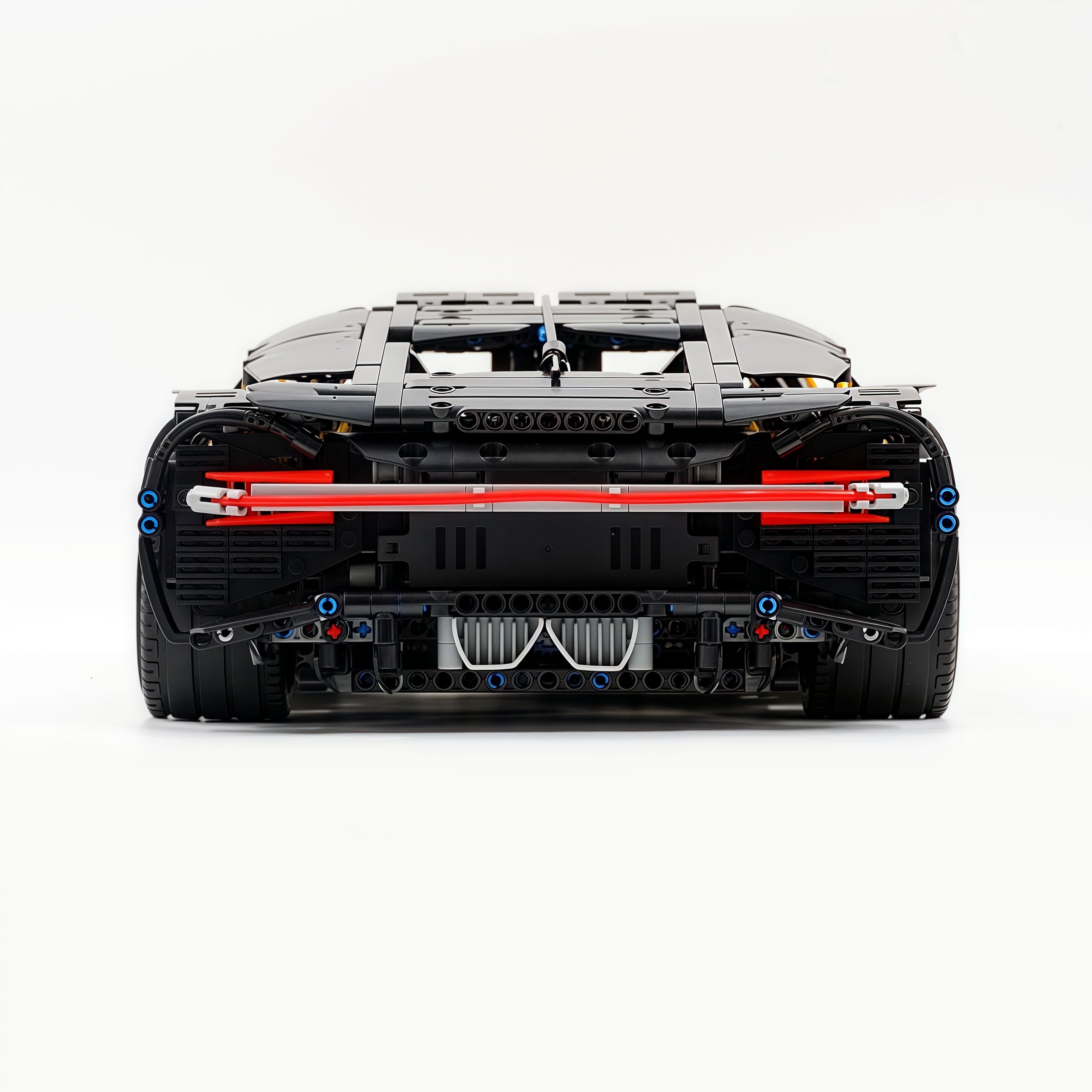 1: 8 Bugatti Chiron, Custom Modified Gray+Black Edition (4031PCS)