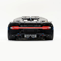 1: 8 Bugatti Chiron, Custom Modified Gray+Black Edition (4031PCS)