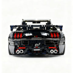 1: 8 Ford Shelby GT500, Matte Black Customized Version (3400PCS)