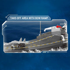 Shandong Aircraft Carrier  | Modern Naval Air Power | 2297 PCS - BAV BRICK