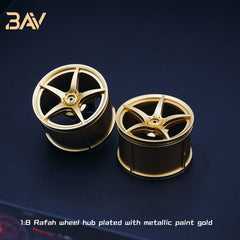 1:8 Custom Wheels, Suitable for All 1:8 Supercars (4-pack)