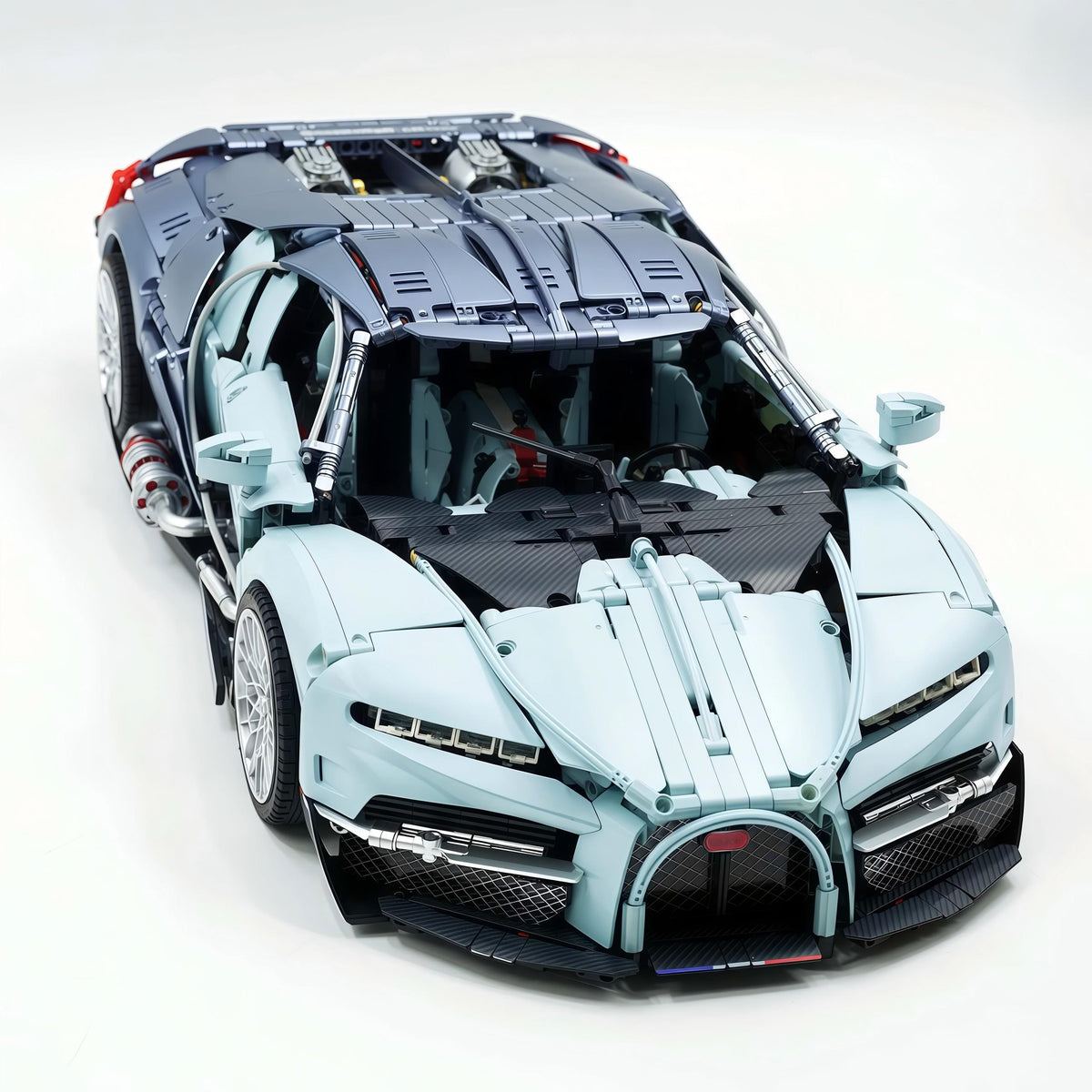 1:8 Bugatti Tourbillon | A Precision Blue Beast | Ultimate Collector's Item (3719 PCS) - BAV BRICK