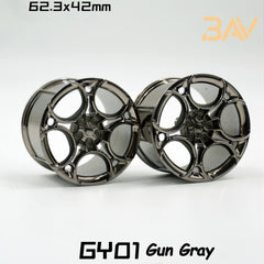 1:8 Supercar Custom Wheels (4-pack)