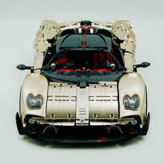 El superdeportivo Pagani Utopia definitivo a escala 1:8 | Edición limitada V12 italiano exótico dorado champán (3314 piezas)