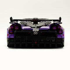 1: 8 Pagani Huayra BC Violet Paint finish Customized Ultimate Edition (4708 Pcs)