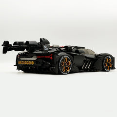 1: 8 Lamborghini Terzo Millennio, Matte Black Customized Edition(3492 Pcs)