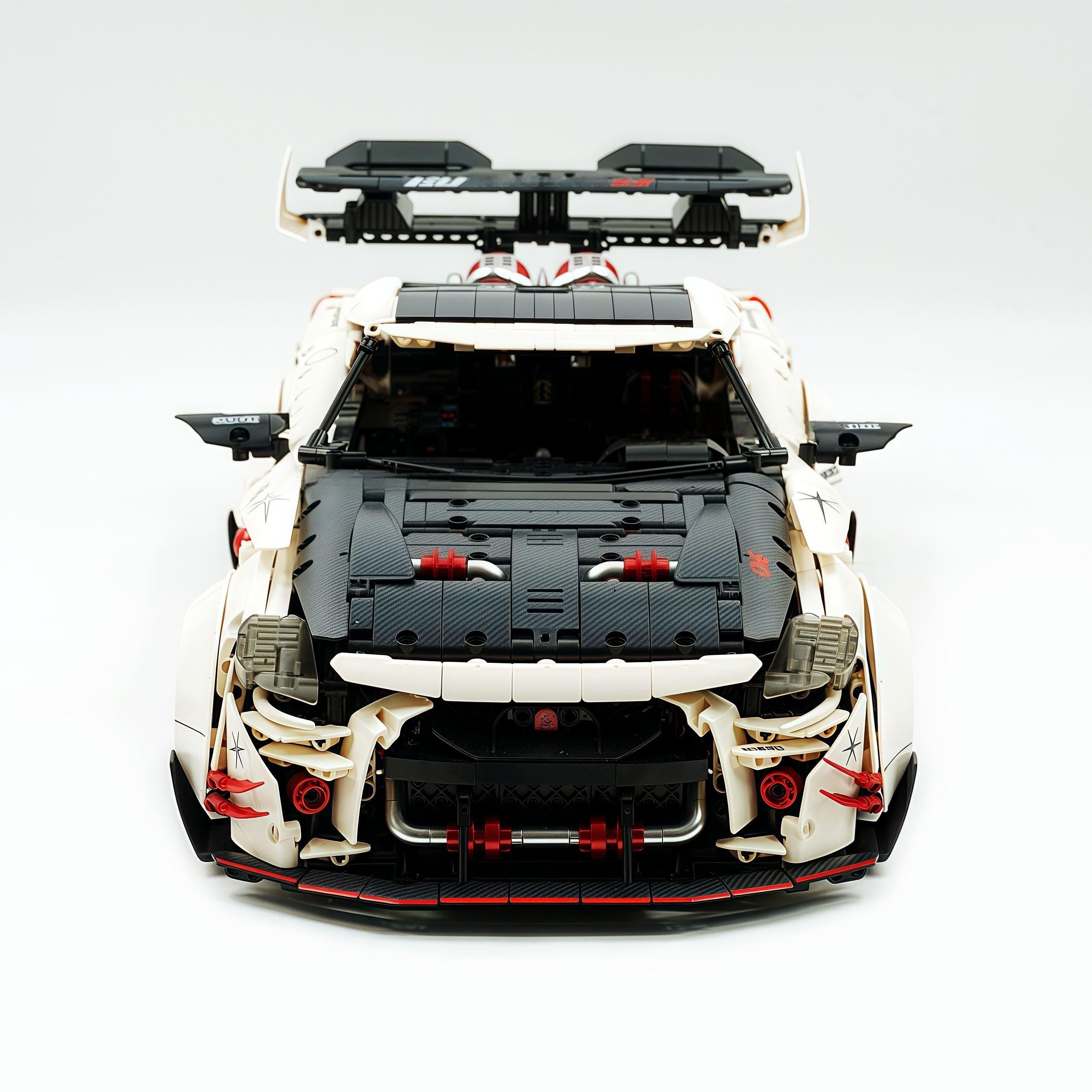 1:8 Nissan GT-R R35 Widebody Edition | White Beast | 3939+ PCS