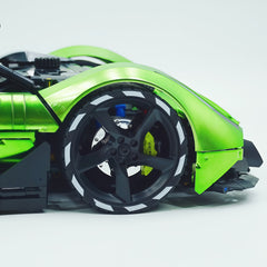 1:8 Devel sixteen V16 | Neon Green Custom Edition | Officially licensed (4016PCS)