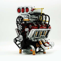 Motorised Dooge Hellcat V8 Engine (2347 Pcs)