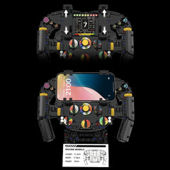 1:1 Grand Prix Steering Wheel (832 Pcs)