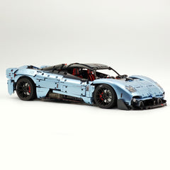 1:8 The Ultimate Pagani Utopia Supercar | Customized Electroplating Tiffany Blue V12 Italian Exotic (3314pcs)