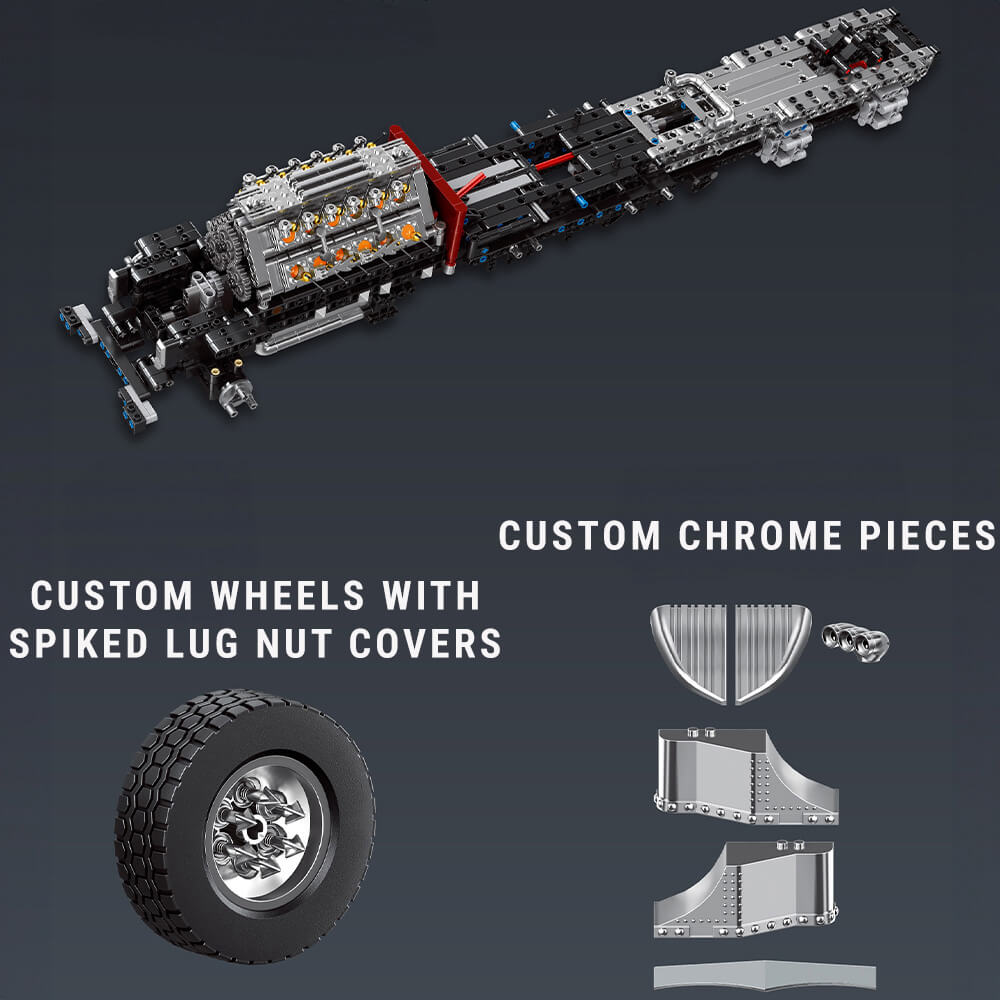 The American Thor 24 Heavy Diesel Truck (3485 PCS)