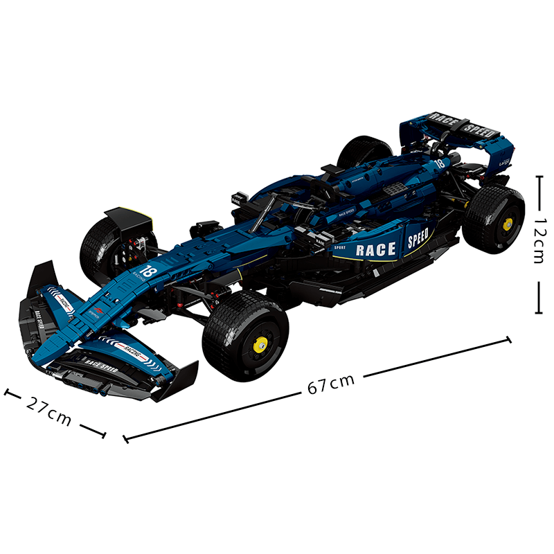 The Ultimate 2025 British Single Seater (2350 Pcs)