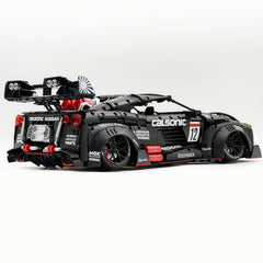 1:8 Nissan GT-R R35 Widebody Black Warrior Custom Edition |&nbsp; Black Beast | 3939+ PCS