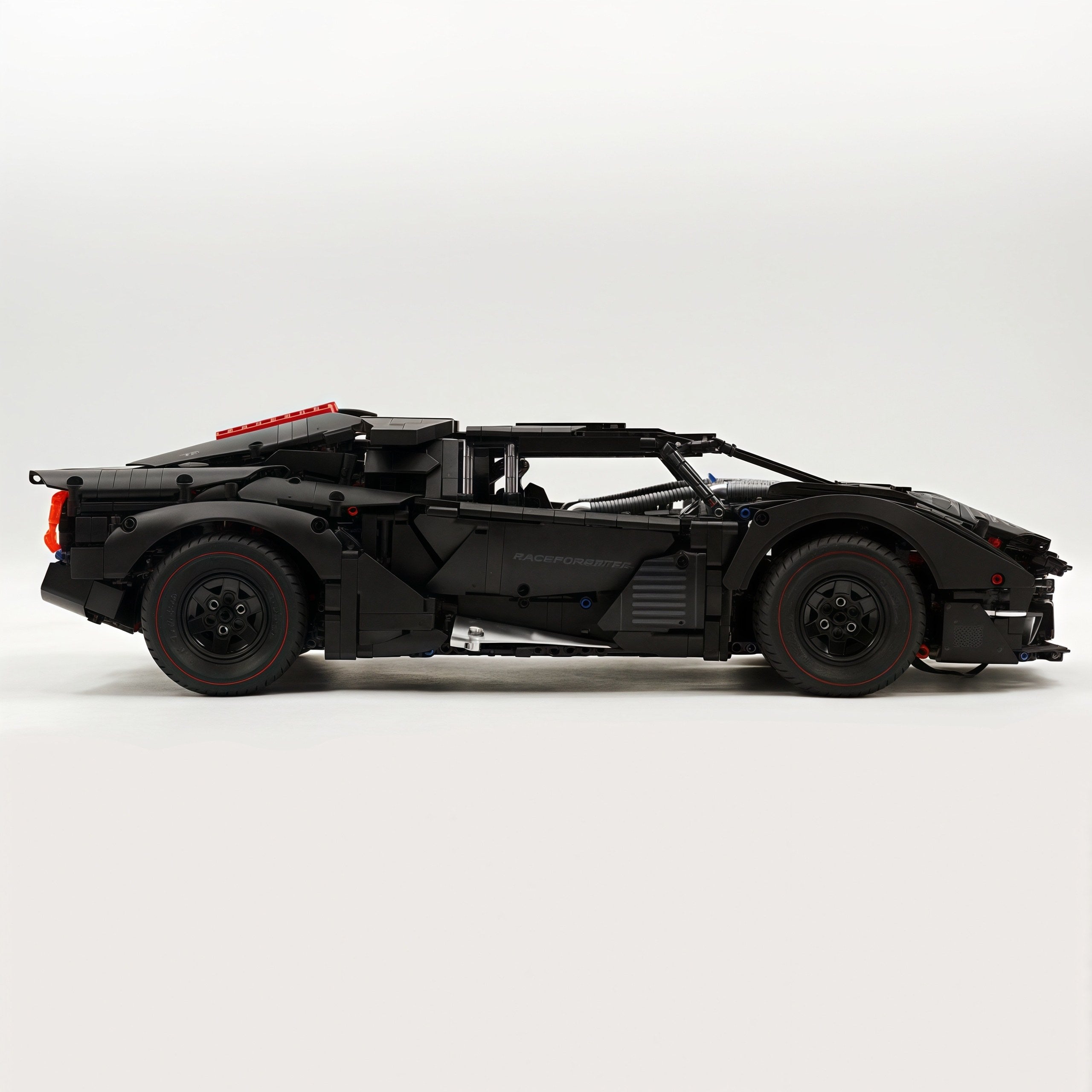 1: 8 Dark Armor Car Building Sets with Remote Control, Electric Lift Missile System, Electric Door (3927Pcs)