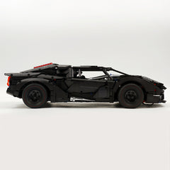 1: 8 Dark Armor Car Building Sets with Remote Control, Electric Lift Missile System, Electric Door (3927Pcs)