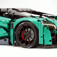 1:8 The Ultimate Ajlani Drakuma | Customized Barrel-Plated Emerald V8 Concept Hypercar (3920+ PCS)