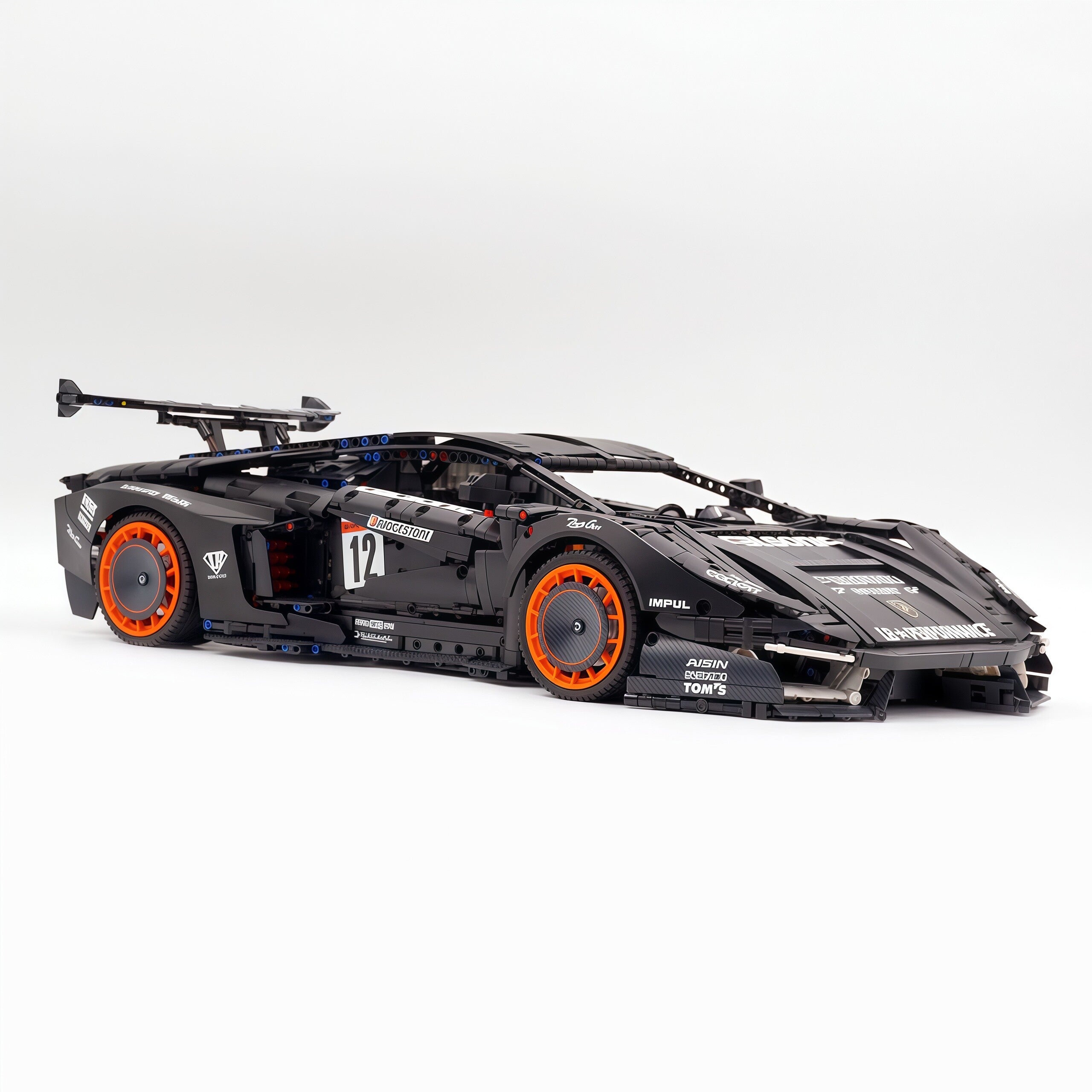 1:8 Lamborghini Countach Matte Black | 2025 Limited Edition (3883 PCS) - BAV BRICK