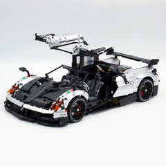 1:8 Pagani Huayra bañado en plata Ultimate Edition (4708 piezas)