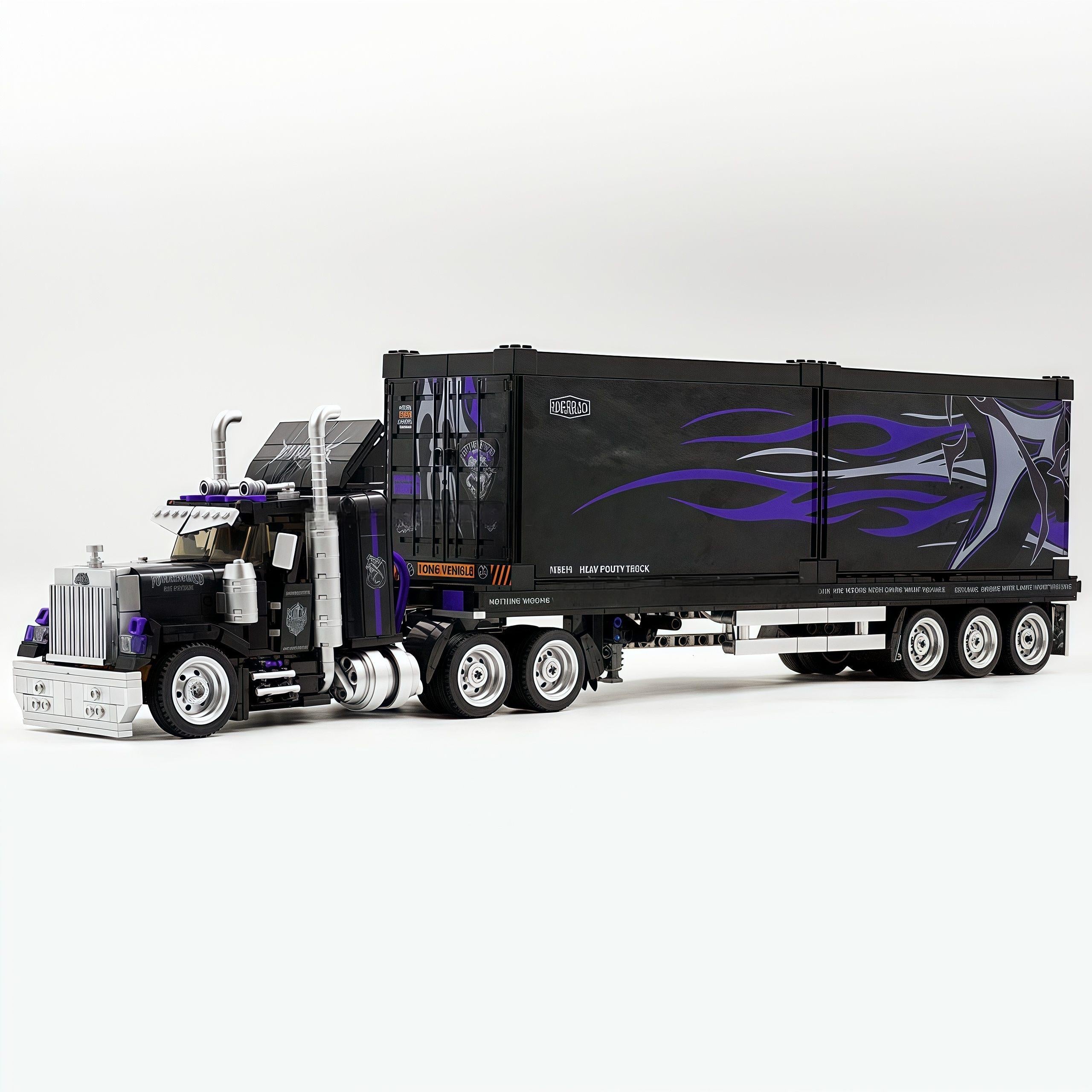 American Retro GMC Heavy Truck – Spirit of the Open Road (1500+ PCS | 69cm)