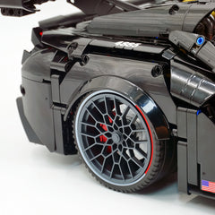 1:8 American Muscle Police Car Pearlescent Black Limited Edition | The Ultimate RC Collector’s Item (3975 PCS)