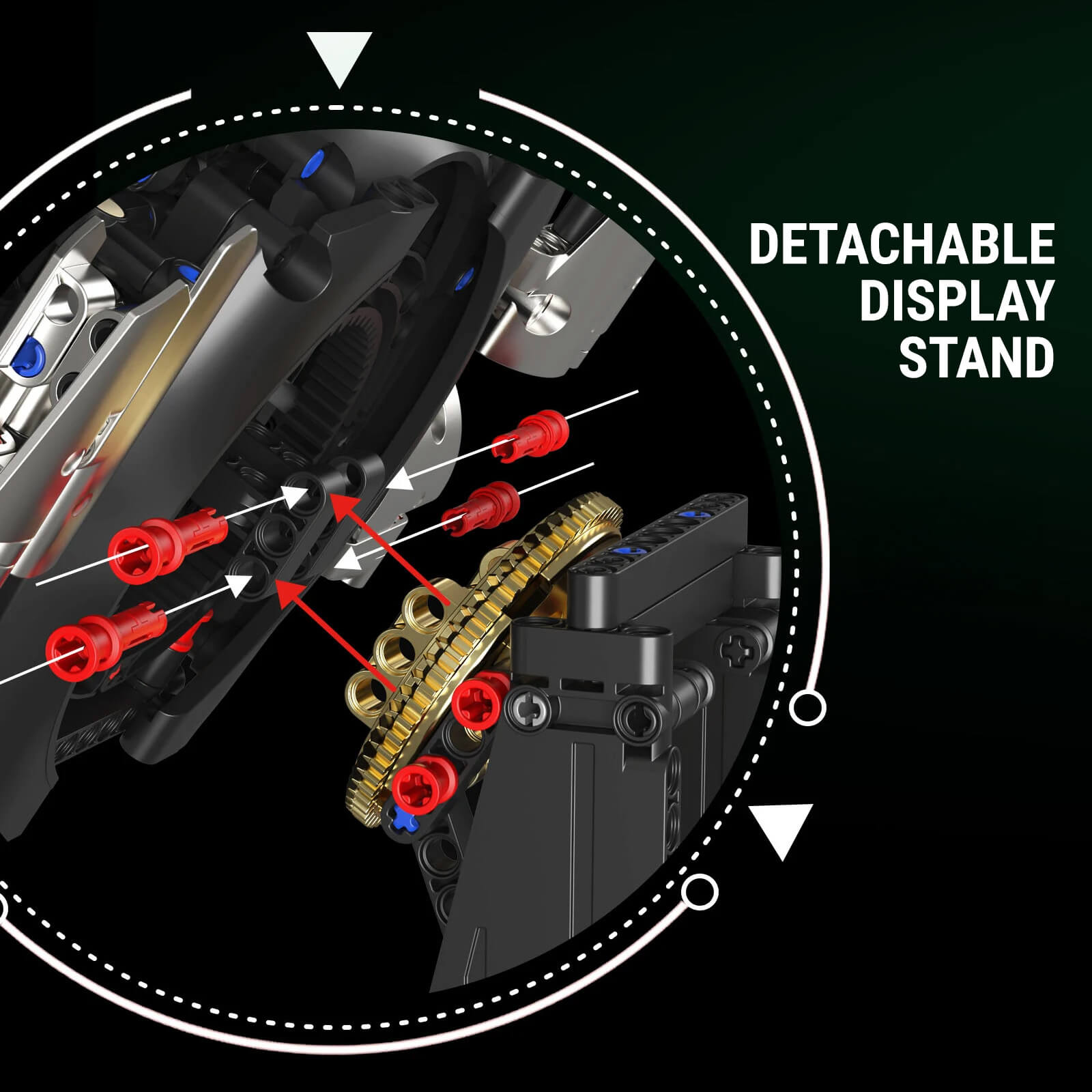 1:1 German Coupe Steering Wheel | Life-Size Performance Cockpit Replica | 1:1 Scale | 903 PCS - BAV BRICK