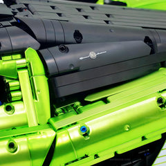 1:8 Devel sixteen V16 | Neon Green Custom Edition | Officially licensed (4016PCS) - BAV BRICK