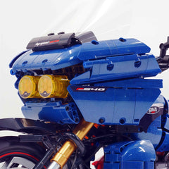 1:5 Harley-Davidson Street Glide Motorcycle | Glossy Starry Sky Blue Painted Edition(2410 PCS) - BAV BRICK