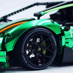 1: 8 The Ultimate Lamborghini Essenza SCV12, Mirror Green Plated Limited Edition (4100+PCS)