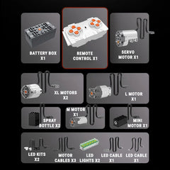 1:8 Lamborghini Countach LP5000 Building Set (3970+ PCS)