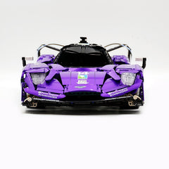 1: 8 Aston Martin Valkyrie Hypercar, Electroplated Purple Customized Version(3869 Pcs)