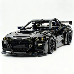 1: 8 Ford Shelby GT500, Matte Black Customized Version (3400PCS)
