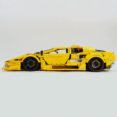 1:8 Lamborghini Countach LP5000 Building Set, Vibrant Yellow Customized Edition (3970+ PCS)