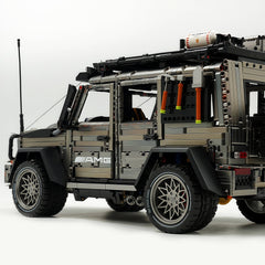 1: 8 Mercedes Benz G 500, Ultimate Maneuver Control Off-Road | Electroplating Gun Gray Custom Edition(3914 Pcs)