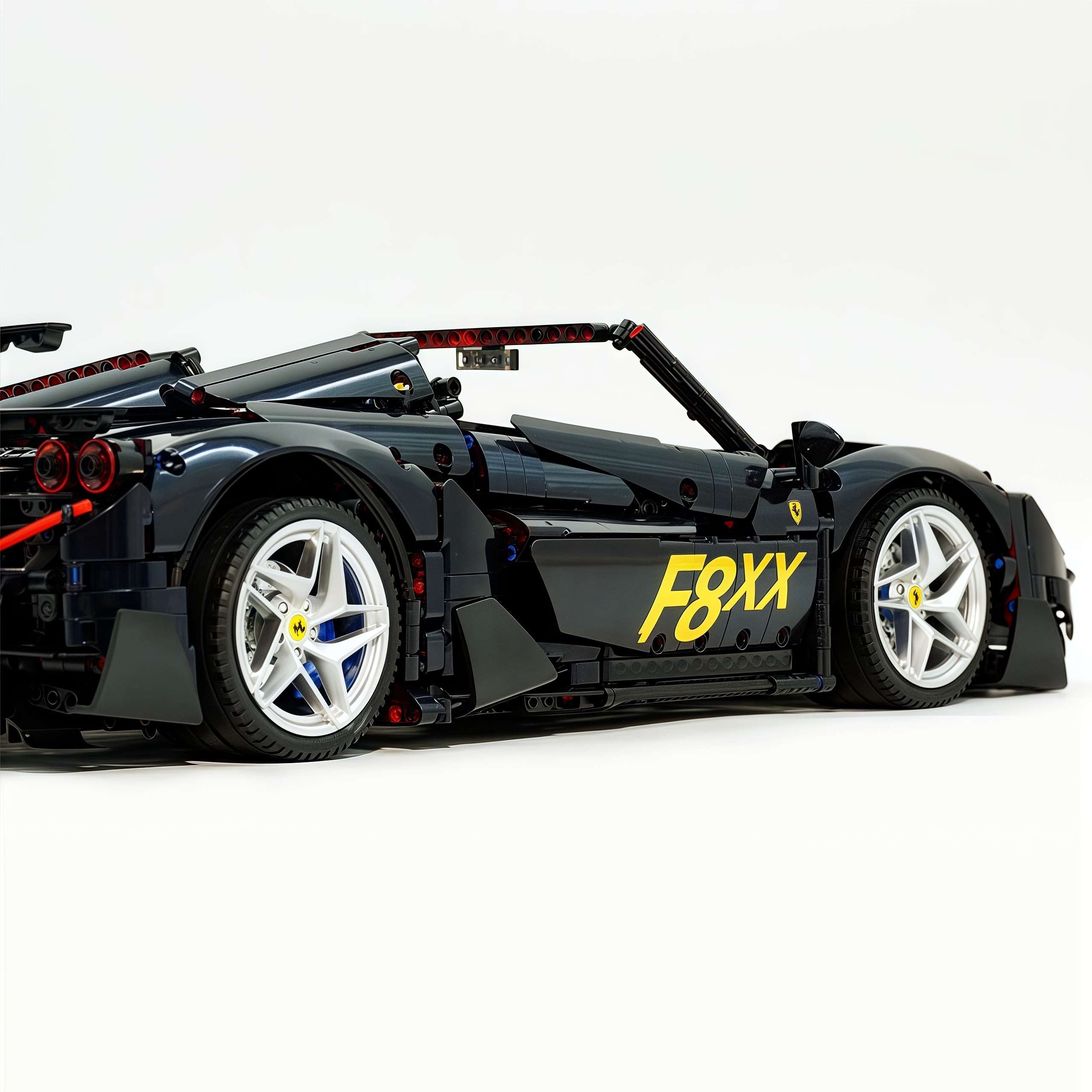 1:8 Ferrari F8XX Convertible | Mirror Dark Night Blue Custom Edition (3781 PCS)