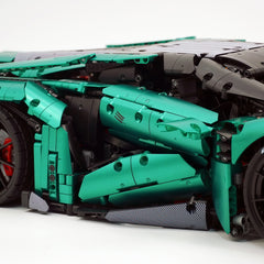 1:8 The Ultimate Ajlani Drakuma | Customized Barrel-Plated Emerald V8 Concept Hypercar (3920+ PCS)