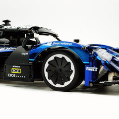 1: 8 Aston Martin Valkyrie Hypercar, Electroplated Dark Blue Customized Version(3869 Pcs)