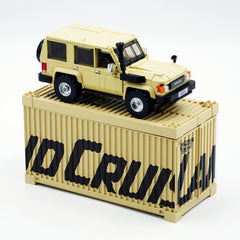 Toyota Land Cruiser | Officially Licensed Off-Road Legend | Container Display Case (536 PCS)
