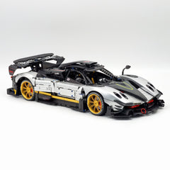 1:8 Pagani Zonda R | Sliver Paint Italian Hypercar (3300+ PCS)