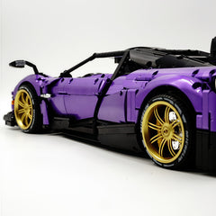 1: 8 Pagani Huayra BC Violet Paint finish Customized Ultimate Edition (4708 Pcs)