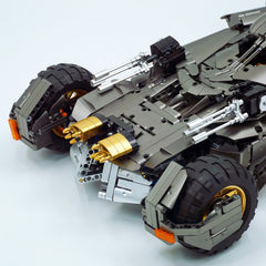 1:8 Superhero Batman Car Set | Gun Gray Metallic Edition (2851 PCS)