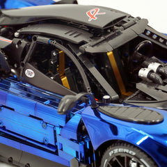 1:8 Pagani Zonda R | Mirror Sapphire Blue Paint Italian Hypercar (3300+ PCS)