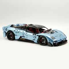 1:8 The Ultimate Pagani Utopia Supercar | Customized Electroplating Tiffany Blue V12 Italian Exotic (3314pcs)
